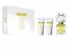 Kosmeetikakomplekt Moschino Toy 2, EDP 50 ml, dušigeel 50 ml ja ihupiim 50 ml