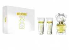 Kosmeetikakomplekt Moschino Toy 2, EDP 50 ml, dušigeel 50 ml ja ihupiim 50 ml