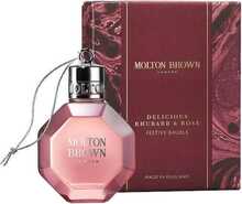 Vanni- ja dušigeel naistele Molton Brown Delicious Rhubarb & Rose Festive Bauble, 75 ml