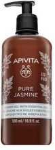 Dušigeel Apivita Pure Jasmine eeterlike õlidega, 500 ml