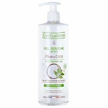 Dušigeel Evoluderm Pluie De Coco, 500 ml