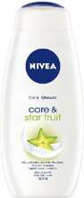 Niisutav dušigeel Nivea Care & Star Fruit & Monoi Oil, 500 ml