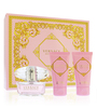 Kingituskomplekt Versace Bright Crystal: EDT 50 ml, dušigeel 50 ml, kehakreem 50 ml