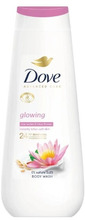 Dušigeel naistele Dove Glowing Advanced Care riisivee ja lootose lõhnaga, 400 ml