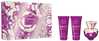 Kingitusena komplekt naistele Versace Dylan Purple, EDP 50 ml, dušigeel 50 ml, kehakreem 50 ml
