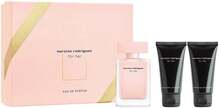 Kingikomplekt naistele Narciso Rodriguez For Her: EDP 50 ml, kehapiim 50 ml, dušigeel 50 ml