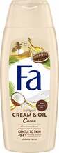 Dušigeel Schwarzkopf FA Cream & Oil Cacao, 400 ml