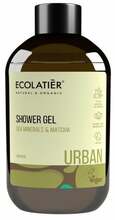 Dušigeel Ecolatier Urban Sea Minerals & Matcha, 600 ml