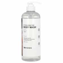 Dušigeel naistele Mizon My Relaxing Time, Lovely Peach, 800 ml