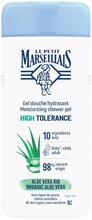 Dušigeel Le Petit Marseillais High Tolerance Aloe Vera Bio, 400 ml