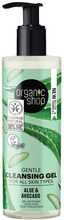 Kehapuhastusgeel Organic Shop Aloe, 200 ml