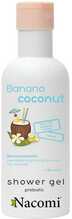 Dušigeel Nacomi Banana & Coconut, 300 ml
