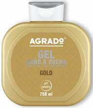 Kehapesugeel Agrado Gold, 750 ml