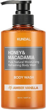 Dušigeel Kundal Honey & Macadamia Amber Vanilla, 500 ml