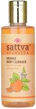 Dušigeel Sattva Body Wash gel Orange, 210 ml