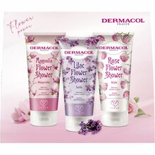 Kingikomplekt naistele Dermacol Flower Power, dušikreem, 3 x 200 ml