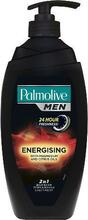 Dušigeel meestele Palmolive Men Energising, 750 ml