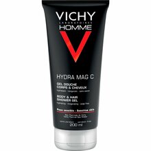Dušigeel meestele Vichy Homme Hydra-Mag C, 200 ml