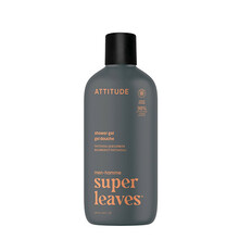 Dušigeel meestele Attitude Men´s Super Leaves Patchouli & Bourbon, 415 ml