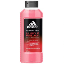 Dušigeel meestele Adidas Active Skin & Mind Muscle Relax, 400 ml