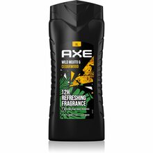 Dušigeel meestele Axe Wild Green Mojito & Cedarwood, 400 ml