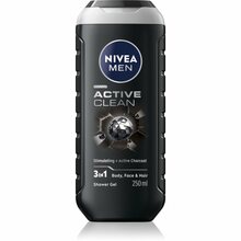 Dušigeel meestele Nivea Men Active Clean, 250 ml