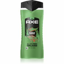 Dušigeel meestele Axe Jungle Fresh 3in1, 400 ml