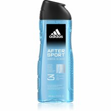 Dušigeel meestele Adidas After Sport 3in1, 400 ml
