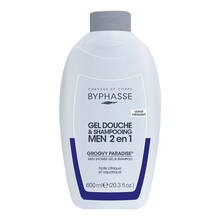 Dušigeel ja šampoon meestele Byphasse Groovy Paradise, 600 ml