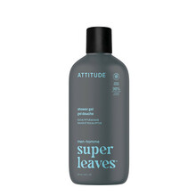 Dušigeel meestele Attitude Super Leaves Eucalyptus & Sage, 415 ml