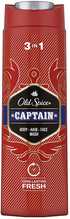 Dušigeel 3in1 Old Spice Captain, 400 ml