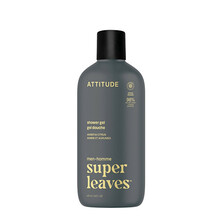 Dušigeel meestele Attitude Men´s Super Leaves Amber & Citrus, 415 ml