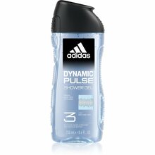 Dušigeel meestele Adidas Dynamic Pulse 3in1, 250 ml