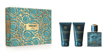 Kingikomplekt Versace Eros, 50 ml EDP + 50 ml dušigeel + 50 ml losjoon pärast habemeajamist
