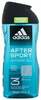 Dušigeel meestele Adidas After Sport 3in1, 250 ml