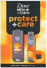 Kehahoolduse kinkekomplekt meestele Dove Men Protect + Care Sandalwood & Vanilla