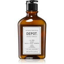 Šampoon ja dušigeel DEPOT 600 Body Solutions No. 606 Sport Hair & Body, 250 ml