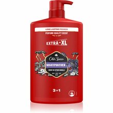 Dušigeel meestele Old Spice Nightpanther, 1000 ml