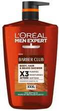 Geel habeme, näo ja juuste pesemiseks L’Oreal Paris Men Expert Barber Club, 1000 ml