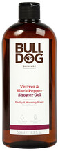 Dušigeel meestele Bulldog Vetiver & Black Pepper, 500 ml