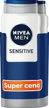 Dušigeel meestele Nivea Men Sensitive, 2 x 500 ml