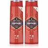 Dušigeel ja šampoon meestele Old Spice Captain 3in1, 2 x 400 ml