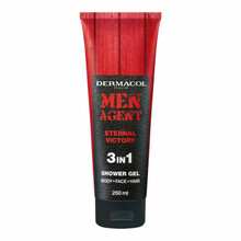 Dušigeel meestele Dermacol Men Agent Eternal Victory 3in1, 250 ml