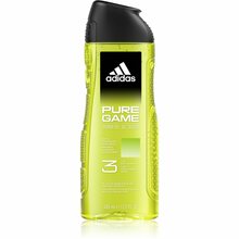 Dušigeel meestele Adidas Pure Game 3in1, 400 ml
