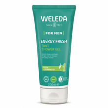 Dušigeel meestele Weleda Energy Fresh 3in1, 200 ml