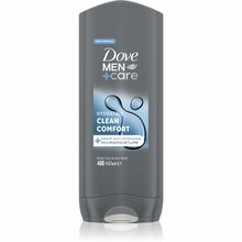 Dušigeel meestele Dove Men + Care Hydrating Clean Comfort, 400 ml