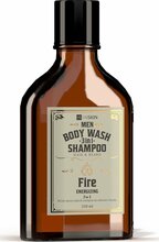 Dušigeel ja šampoon meestele Hiskin Whisky 3in1 Fire, 330 ml