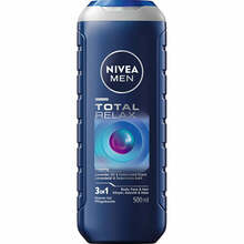 Dušigeel meestele Nivea Men Total Relax, 500 ml