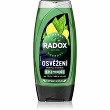 Dušigeel meestele Radox Refreshment 3in1, 225 ml