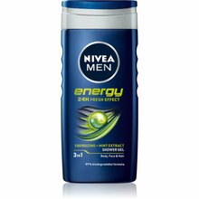 Dušigeel meestele Nivea Men Energy, 250 ml